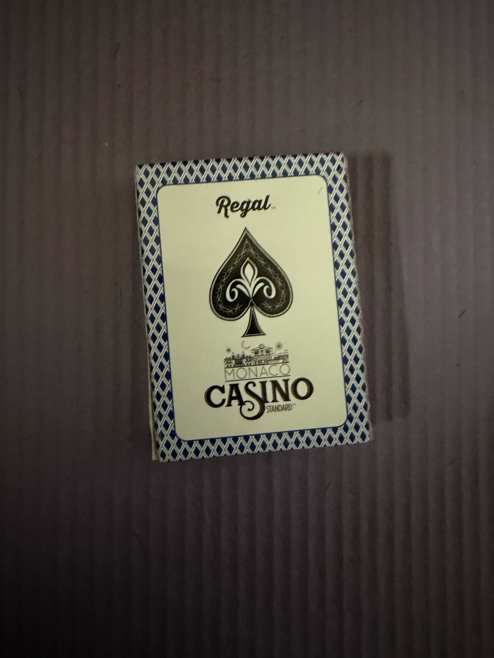 Casino Monaco Playing Cards - Blue